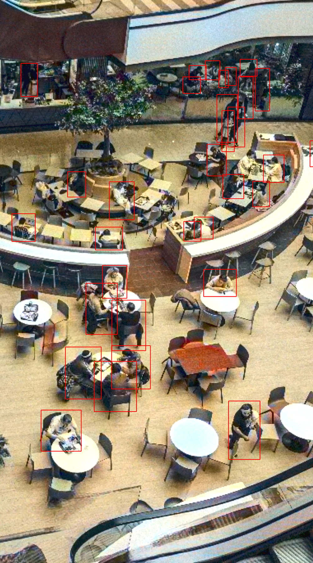 Ada Crowd Density AI-in Food Court