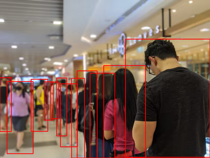 Ada Crowd Density AI-Ques management in food and retail