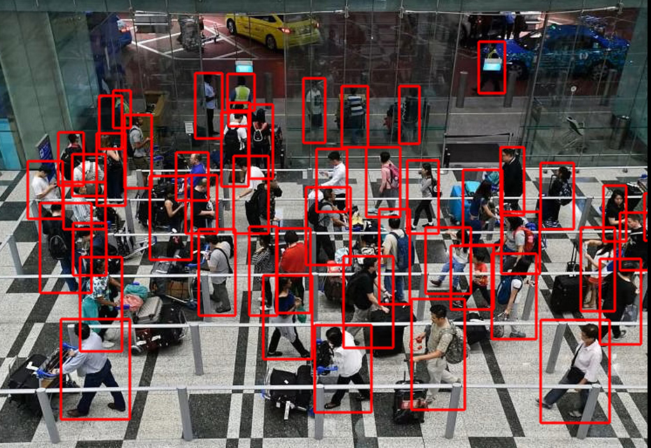 Ada Crowd Density AI -in public transport terminal